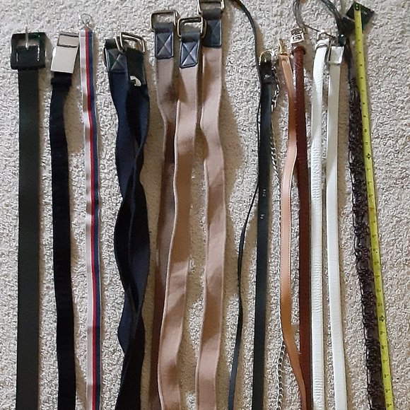 Belts belts and belts - sweet 16 in total. For jeans, pants or dress. - Picture 1 of 4
